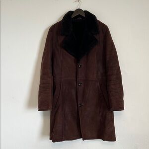 Real Sheepskin Coat styled by Ian Scot Unisex
